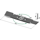 Couteau pour broyeur RÖLL 690620 adaptable - Blacksteel©