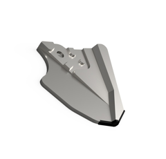 Pointe de soc type ROTEC Droite avec plaquettes carbure AMAZONE 974402 adaptable