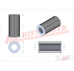 Filtre hydraulique adaptable HIFI FILTER SH63790