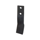 Lame droite 210 x 50 x 10 mm pour rotavator BREVIGLIERI - MASCHIO - CELLI M24100414R adaptable - BlackSteel©