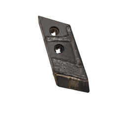 Pointe plate Droite carbure et rechargement pour charrue AMAZONE VNPK8.011.01A adaptable