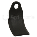 Couteau pour broyeur 120x61mm PERFECT 3.13698 adaptable 