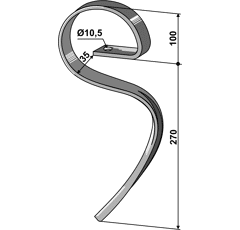 Garezinken  3535000M Lemken Nachbau