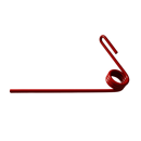 Griffe Ø8mm pour semoir LEMKEN 3537049 adaptable - Blacksteel©