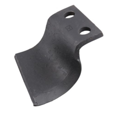 Couteau droit pour broyeur OOSTERLAAN S.T. RE adaptable - Blacksteel©