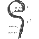 Dent pour cultivateur LEMKEN 3535516 adaptable