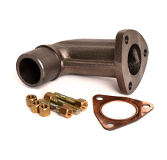 Kit coude d'échappement pour tracteur MASSEY FERGUSON 1865534M1 adaptable