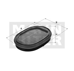 MANN  Luftfilter-Sicherheitseinsatz CF2135