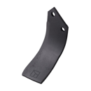 Lame droite 218x80mm pour Fraise/Rotavator DONDI adaptable - Blacksteel©
