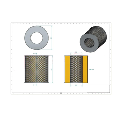 Filtre à huile adaptable HIFI FILTER SO596