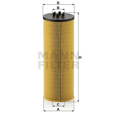 MANN  Ölfilterelement HU12140X