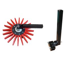 Elément bineuse à doigts mini-maxi rouge Ø 540 mm rigide - KULT