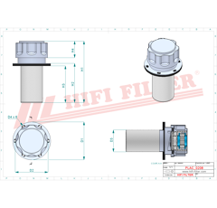 Bouchon de reservoir adaptable HIFI FILTER TCO703