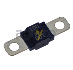 Fusible midival 100a - bleu - 1 pc pour téléscopique MANITOU 53019800 adaptable