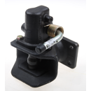 Flanschzugmaul automatisch, 120x55 mm, Ø 38 mm Schwarz Walterscheid