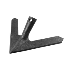 Soc ailettes à échange rapide pour vibroculteur 250 mm adaptable