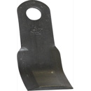 Couteau-Y pour broyeur 204x60mm AGRICOM JX136096 adaptable - Blacksteel©