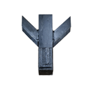 Sabot de décompacteur avec aileron, plaquettes carbure et rechargement QUIVOGNE SCD041220 adaptable