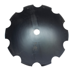 Disque crénelé Ø660x6 pour déchaumeur VÄDERSTAD 406938 adaptable - Blacksteel©