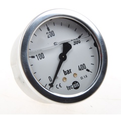 Manometer  glyzeringefüllt1/4"einschraub Gewinde hinten