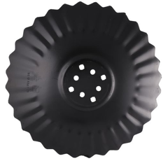 Disque ondulé ∅560x5 pour déchaumeur AGRISEM DIS-552 adaptable - Blacksteel©
