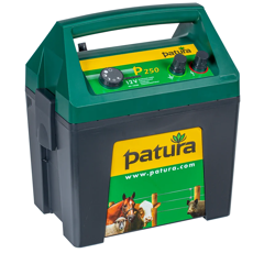 Electrificateur MaxiBox P250 sur batterie 12V | PATURA