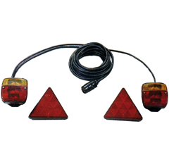 Kit éclairage complet 10 m pour tracteur adaptable