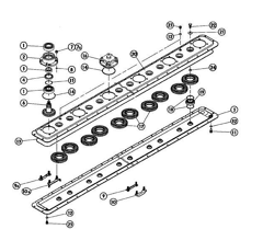 Pignon pour faucheuse KUHN 56809800 origine