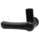 Poignée de vitre droite Ø 8 mm adaptable