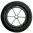 Roue de brouette pleine Ø 400 mm alesage 25 mm - ALTRAD