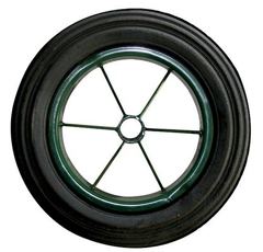 Roue de brouette pleine Ø 400 mm alesage 25 mm - ALTRAD