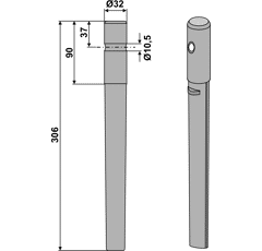 Kreiseleggenzinken - rechts / links RH34 RH  Breviglieri ,Schmotzer