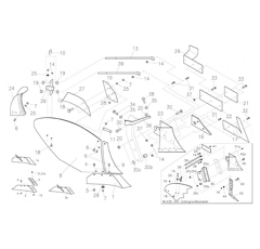 Soc à bec de canard gauche pour charrue VOGEL & NOOT PK000004 adaptable
