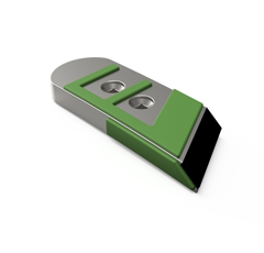 Pointe Gauche carbure et rechargement pour charrue RABEWERK MP 350 L adaptable