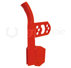 Soc droit courbé pour semoir VÄDERSTAD 432121 adaptable