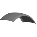 Garde-boue pour roue avant DUNLOFLEX E3100