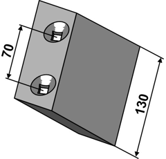 Aileron à soc droite 71000331435 adaptable - BlackSteel©