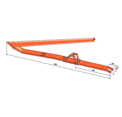 Ährenheber CLAAS 6262991 - Nachbau