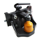 Kugeleinsatz Kugel 80,W= 309 S30, Schwarz  Rockinger