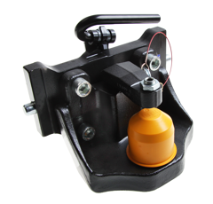 Kugeleinsatz Kugel 80,W= 309 S30, Schwarz  Rockinger