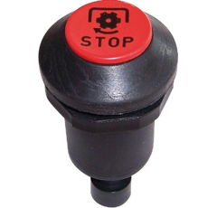 Druckknopf "Zapfwelle stopp" für Traktor MASSEY FERGUSON 3777568M2 Nachbau