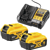 Pack 2 batteries XR 18V 5AH LI-ION + chargeur DCB1104D2-QW | DEWALT