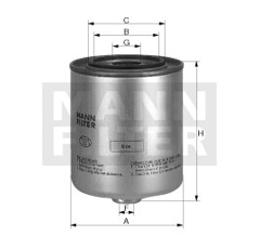 MANN  Kraftstofffilter WK9042X
