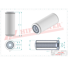 Filtre hydraulique adaptable HIFI FILTER SH60367