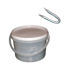 Seau 5kg de crampillons cavalier 2,7x27mm galva