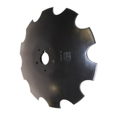 Disque crénelé ∅515x5 pour déchaumeur TULIP 760020022 adaptable - Blacksteel©