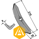 Soc 210 mm adaptable - Blacksteel©