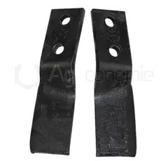 Lame gauche 210 x 50 x 10 mm pour rotavator BREVIGLIERI - MASCHIO - CELLI M24100415R adaptable - BlackSteel©