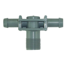 Porta boquilla central monojet sin antigoteo Ø 10 mm 18x150 Macho - TECNOMA