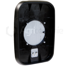 Miroir de rétroviseur pour machine agricole CASE IH 87706600 adaptable